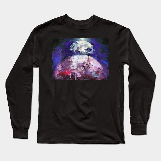 on the other side Long Sleeve T-Shirt by LinaVai